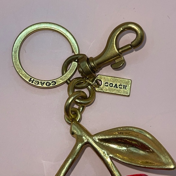 Coach Cherry Bag Charm - Picture 3 of 4